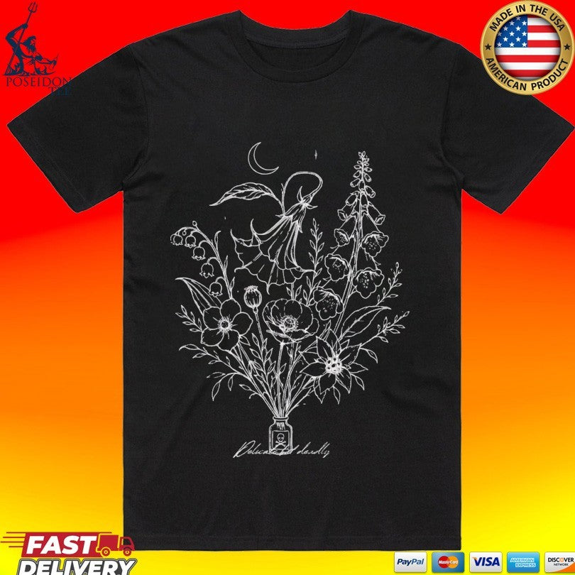 Just Listed A Delicate And Deadly Botanical T-shirt