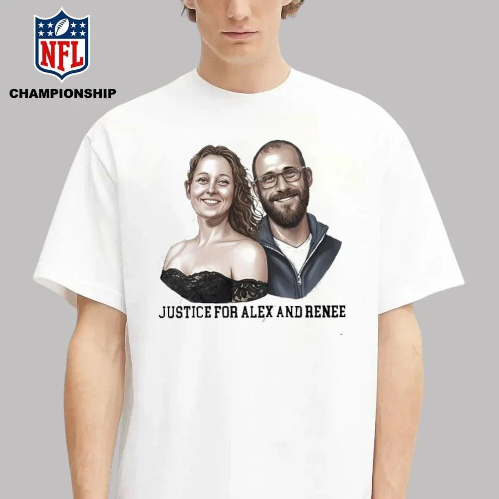 Justice for Alex Pretti &amp; Renee Good Protest Shirt