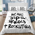 Superheroes Bedding Set (Duvet Cover & Pillow Shams)