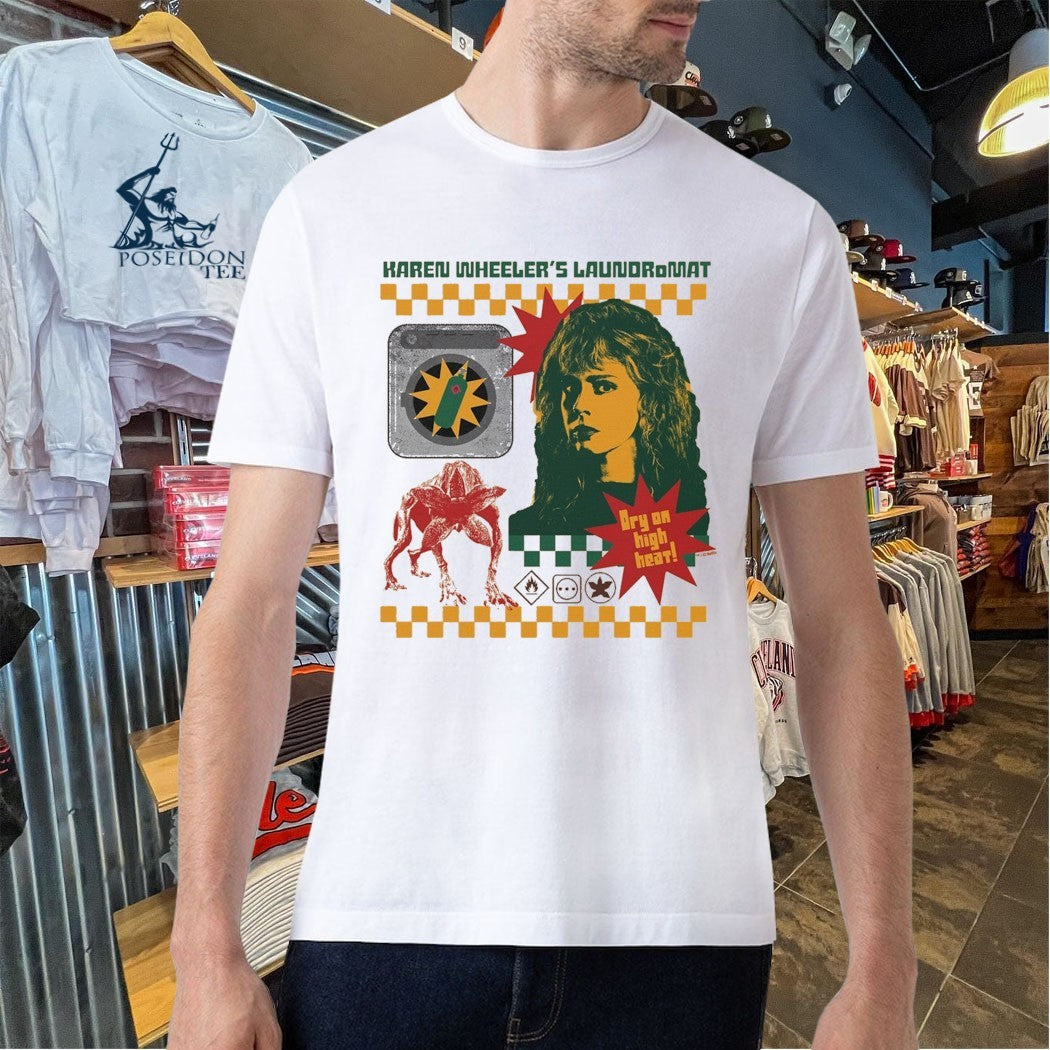 Karen’s Wheeler’s Laundromat Dry On High Heat T-shirt