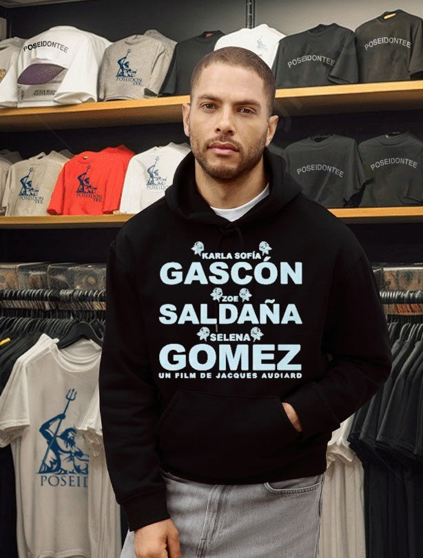 Karla Sofía Gascón Zoe Saldaña And Selena Gomez T-shirt