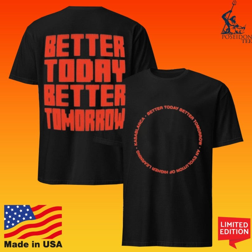 Kasablanca Better Today Better Tomorrow T-shirt