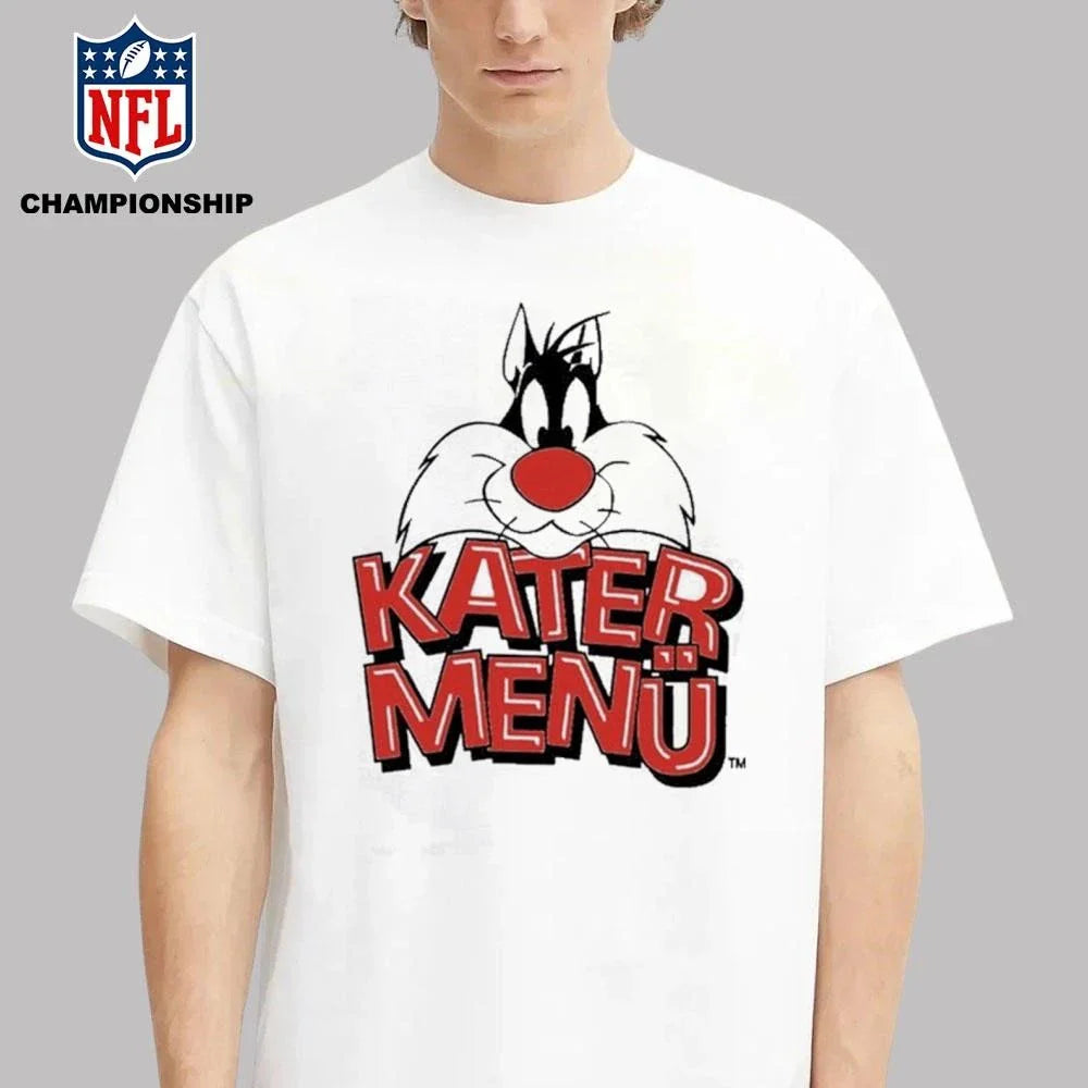 Kater Menu Cat WHITE Shirt