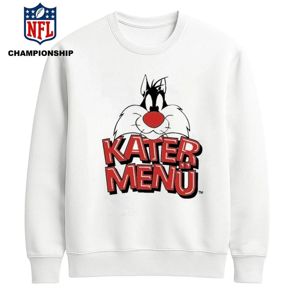 Kater Menu Cat WHITE Shirt