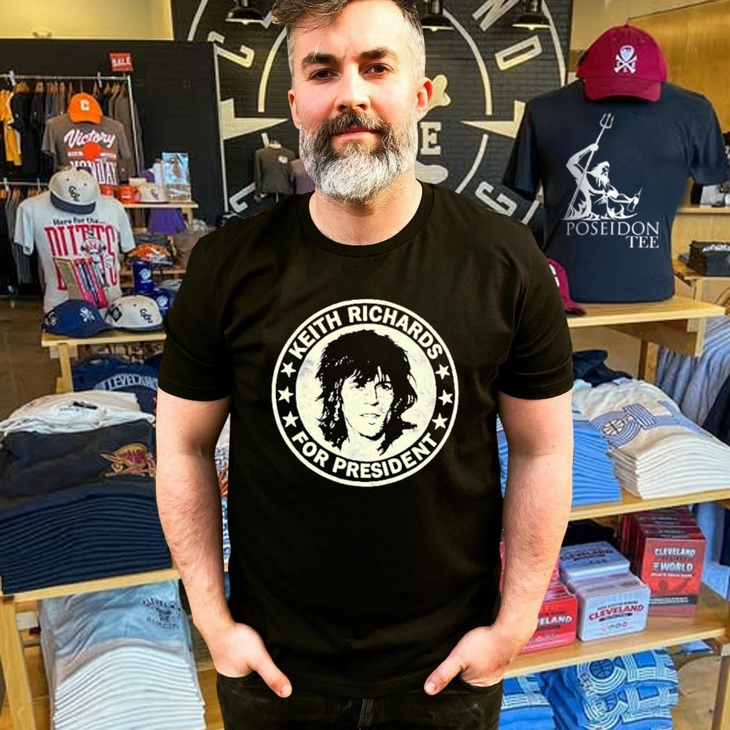 Keith Richards For President T-shirt