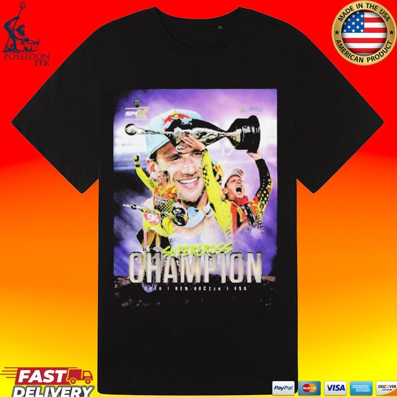 Ken Roczen 2026 Monster Energy Supercross Champion T-shirt