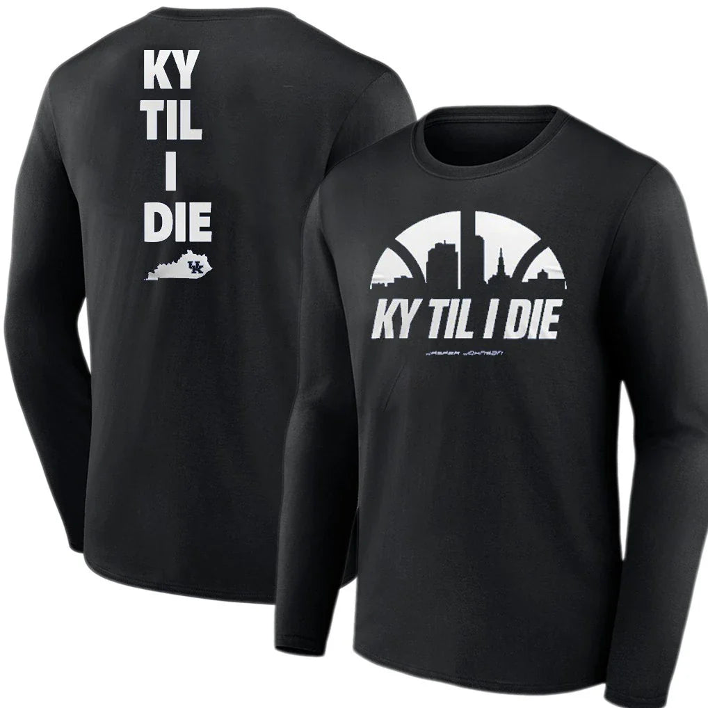 Kentucky Wildcats KY Til I Die Forever Jasper Johnson 2026 T-Shirt