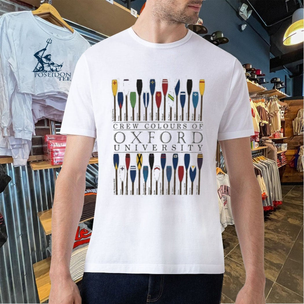 Kevin Parker Crew Colours Of Oxford University T-shirt