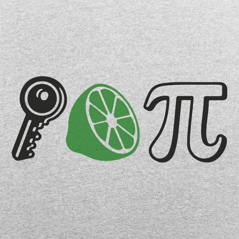 Key Lime Pi Rebus with Key, Lime and Pi Symbol