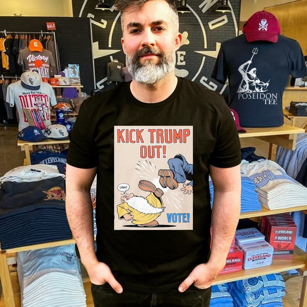 Kick Trump Out Anti-trump Political Vote T-shirt