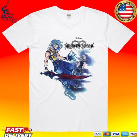 Kingdom Hearts Riku Character T-shirt