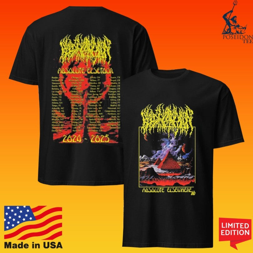 Kings Road Blood Incantation Absolute Elsewhere World Tour 2025 T-shirt