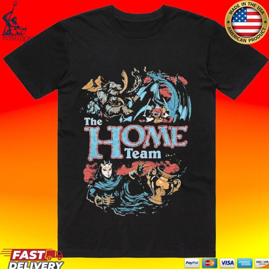 Kings Road The Home Team Mtg Retro Collage T-shirt