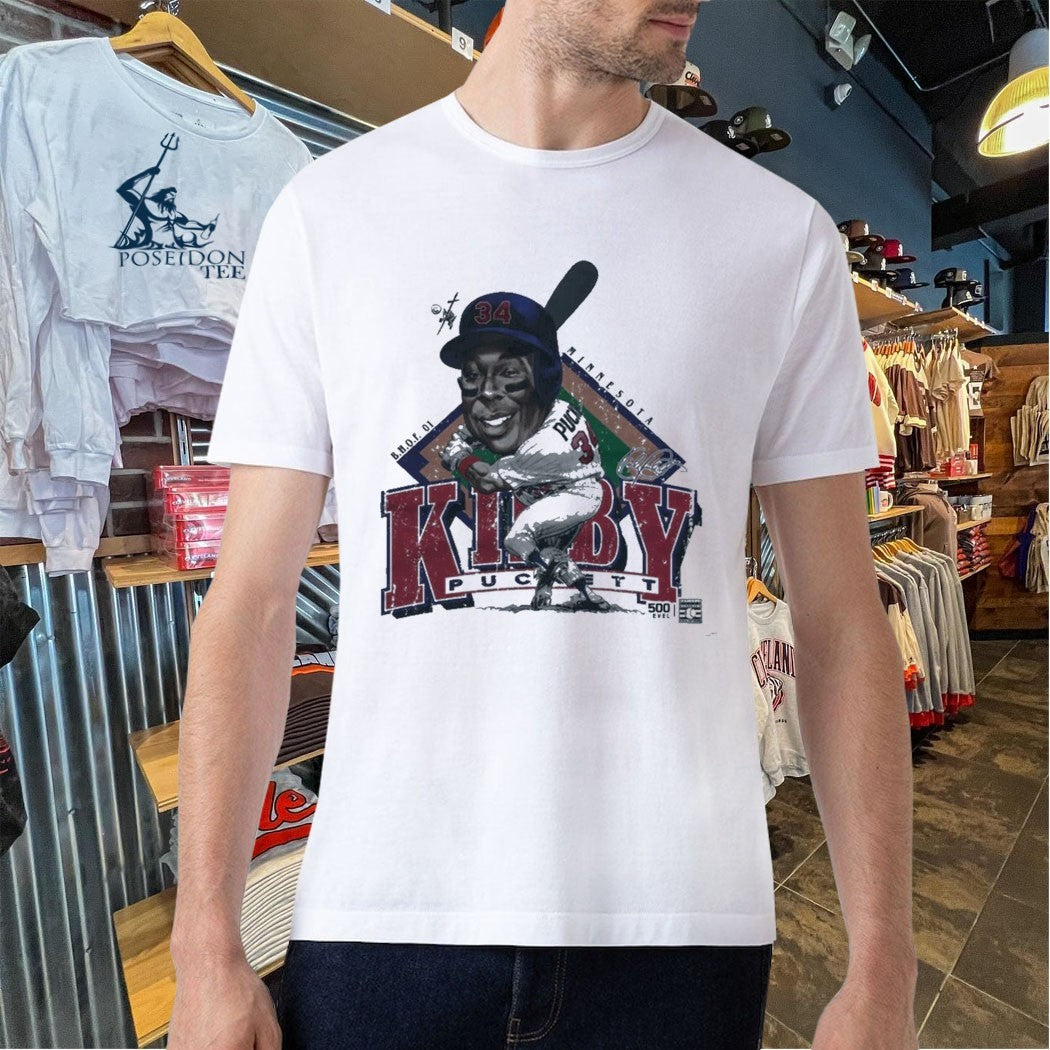 Kirby Puckett Minnesota Bruce Stark Collection T-shirt