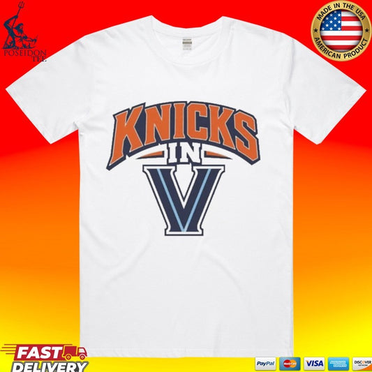 Knicks In 5 Championship Ny Knicks In V T-shirt