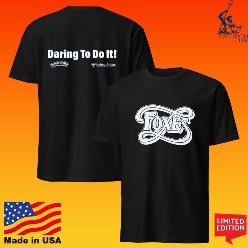 Kurt Cobain Foxes Daring To Do It T-shirt