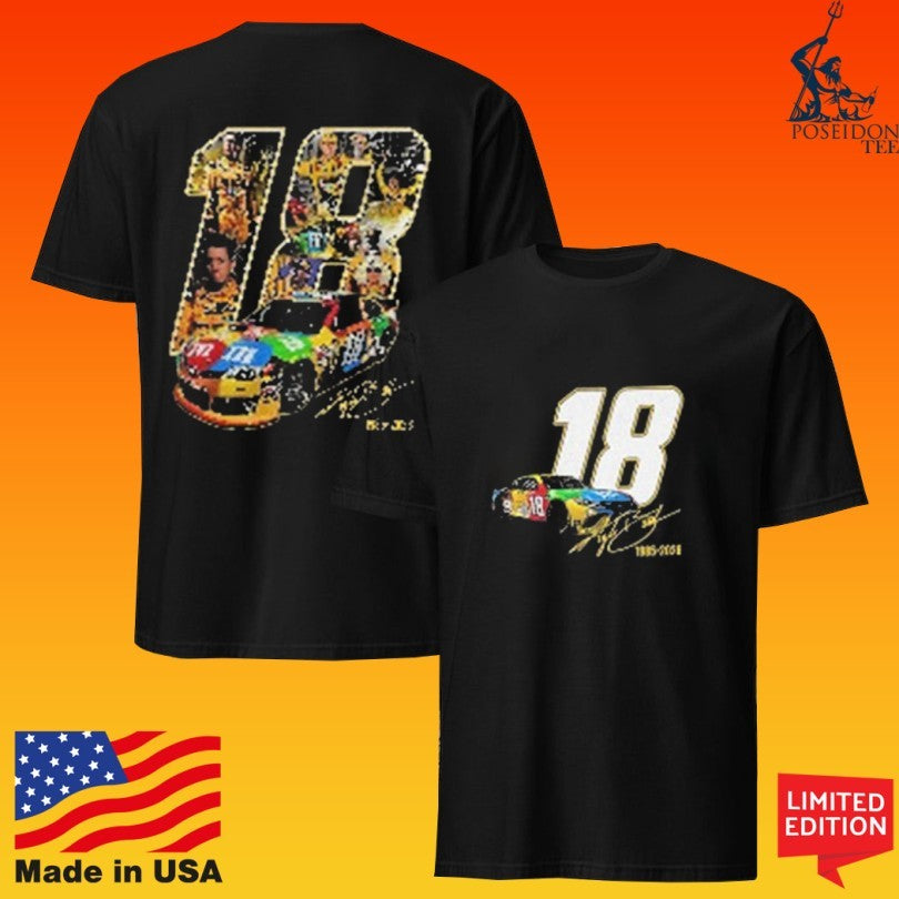 Kyle Busch 18 Tribute Nascar Legend T-shirt