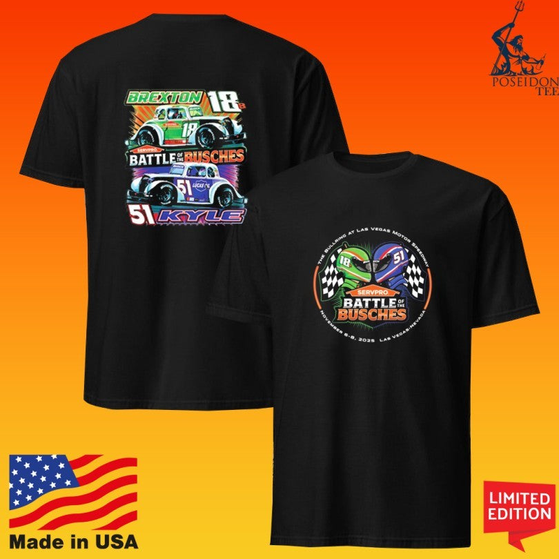 Kyle Busch Family Battle Of The Busches T-shirt