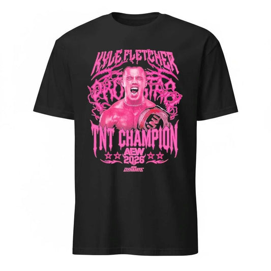 Kyle Fletcher Protostar NTN Champion AEW 2026 Logo Shirt