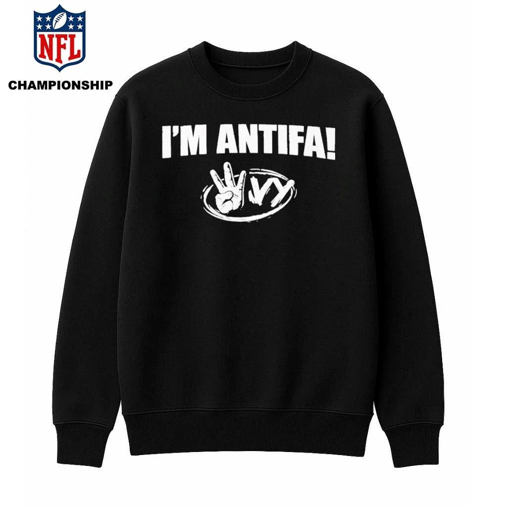 Kyle Wagner With I’m Antifa Shirt