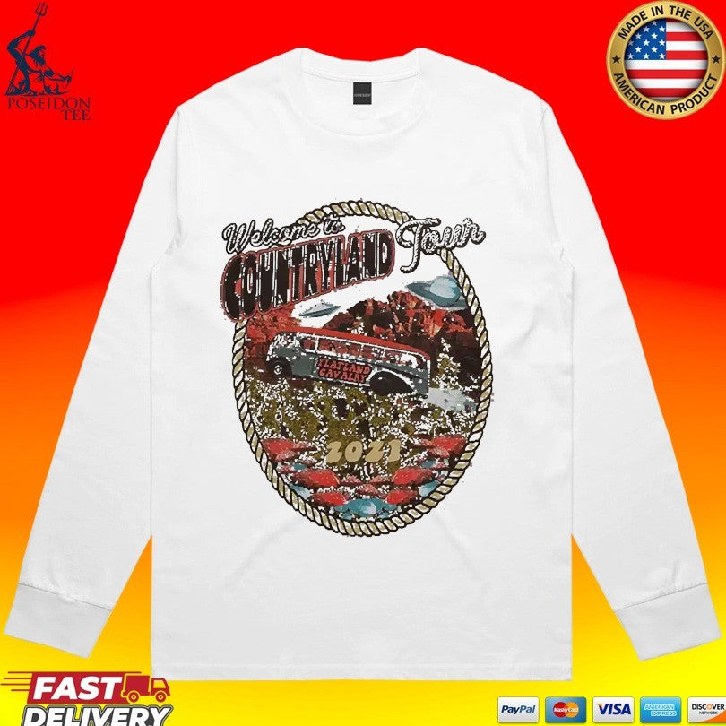 Flatland Cavalry Welcome To Countryland Tour T-shirt
