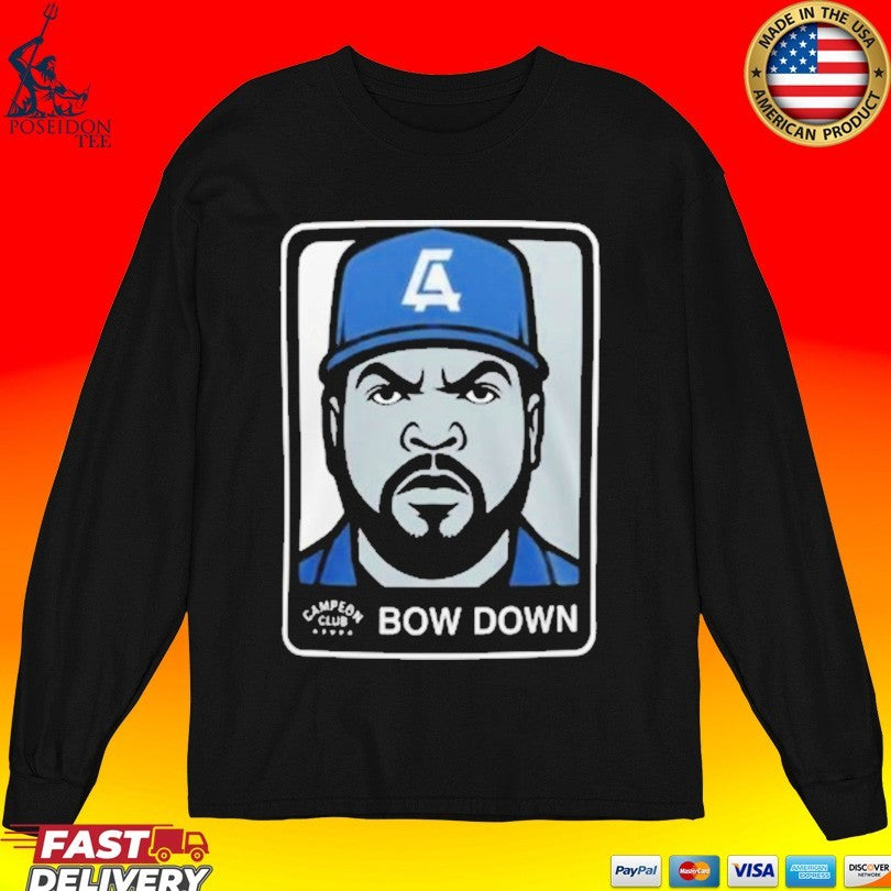 La Dodgers Ice Cube Bow Down T-shirt