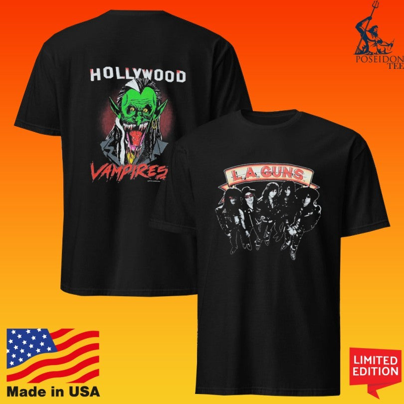 La Guns Hollywood Vampires 1991 T-shirt