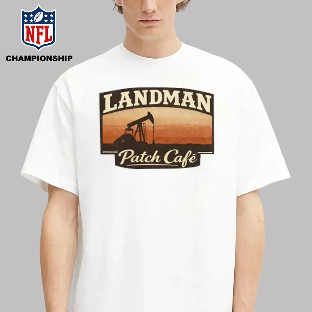 Landman patch café graphic Shirt
