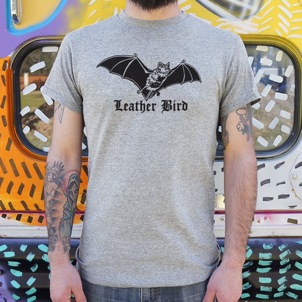 Leather Bird Bat Pun Parody