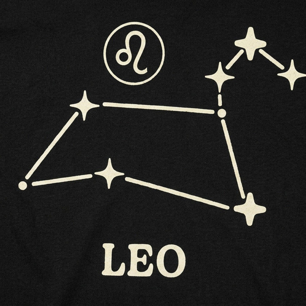 Leo Constellation Zodiac Sign Star Map