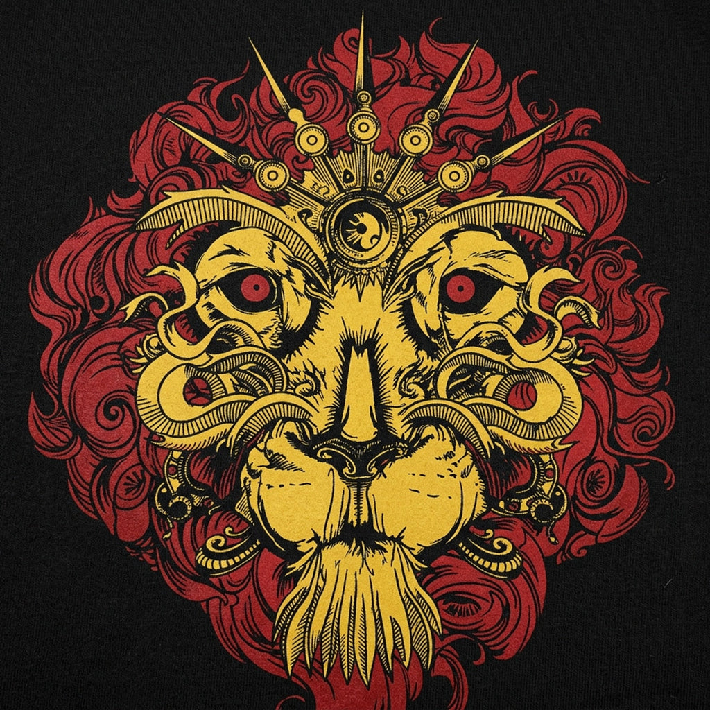 Leo The Lion Zodiac Astrology Design