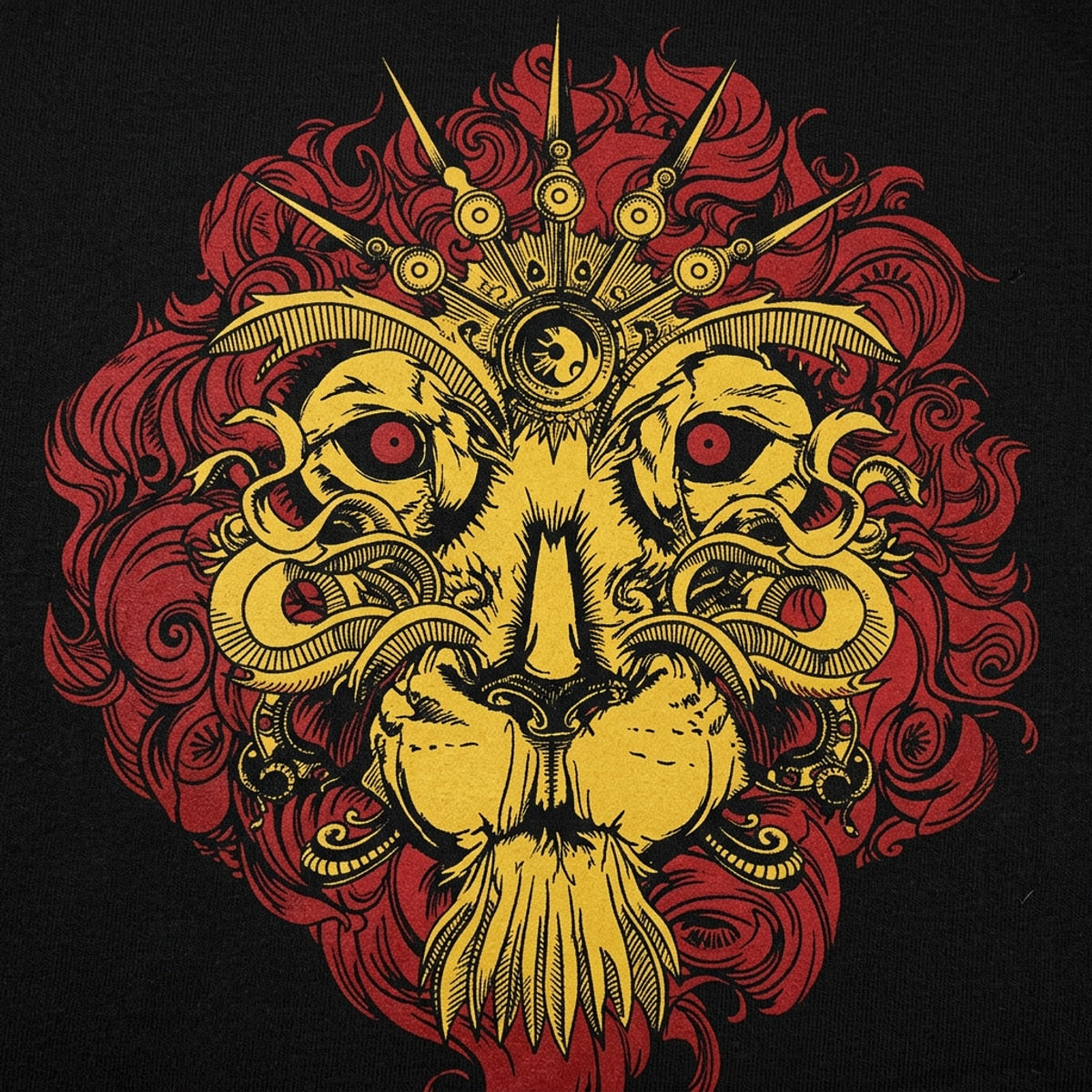 Leo The Lion Zodiac Astrology Design