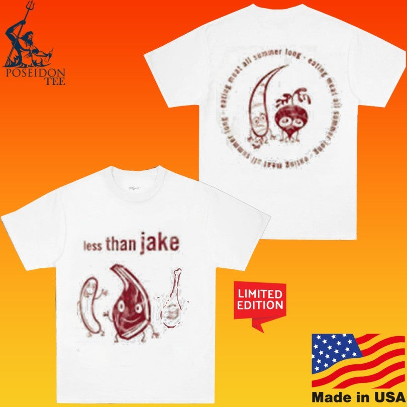 Less Than Jake Evergreen Collection Eat Meat T-shirt