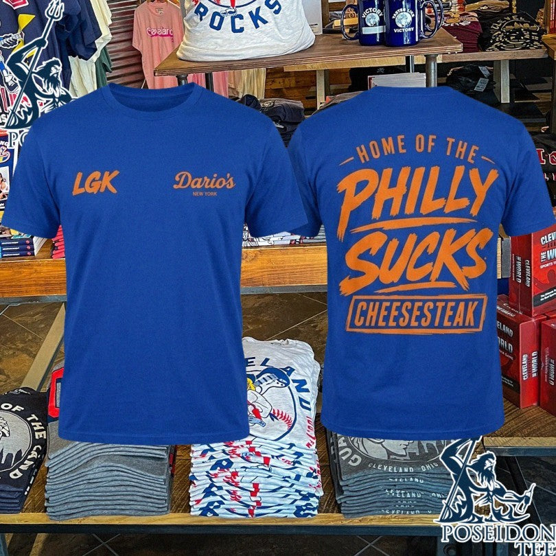 Lgk Home Of The Philly Sucks Cheesesteak T-shirt