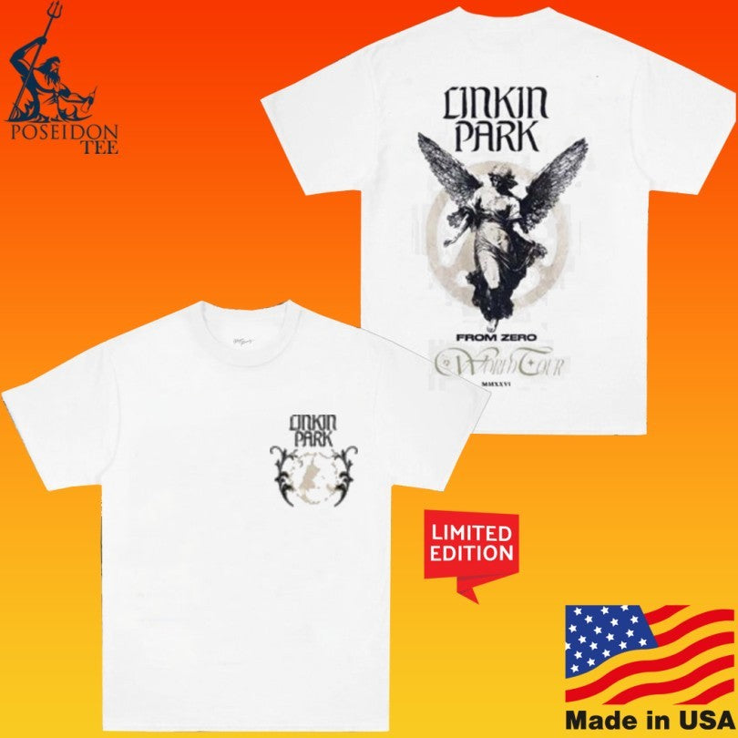 Linkin Park From Zero World Tour 2026 Munich Pop Up Angle T-shirt