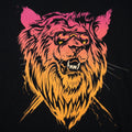 Lion-el Rich-eyes Neon Lion Wearing Sunglasses