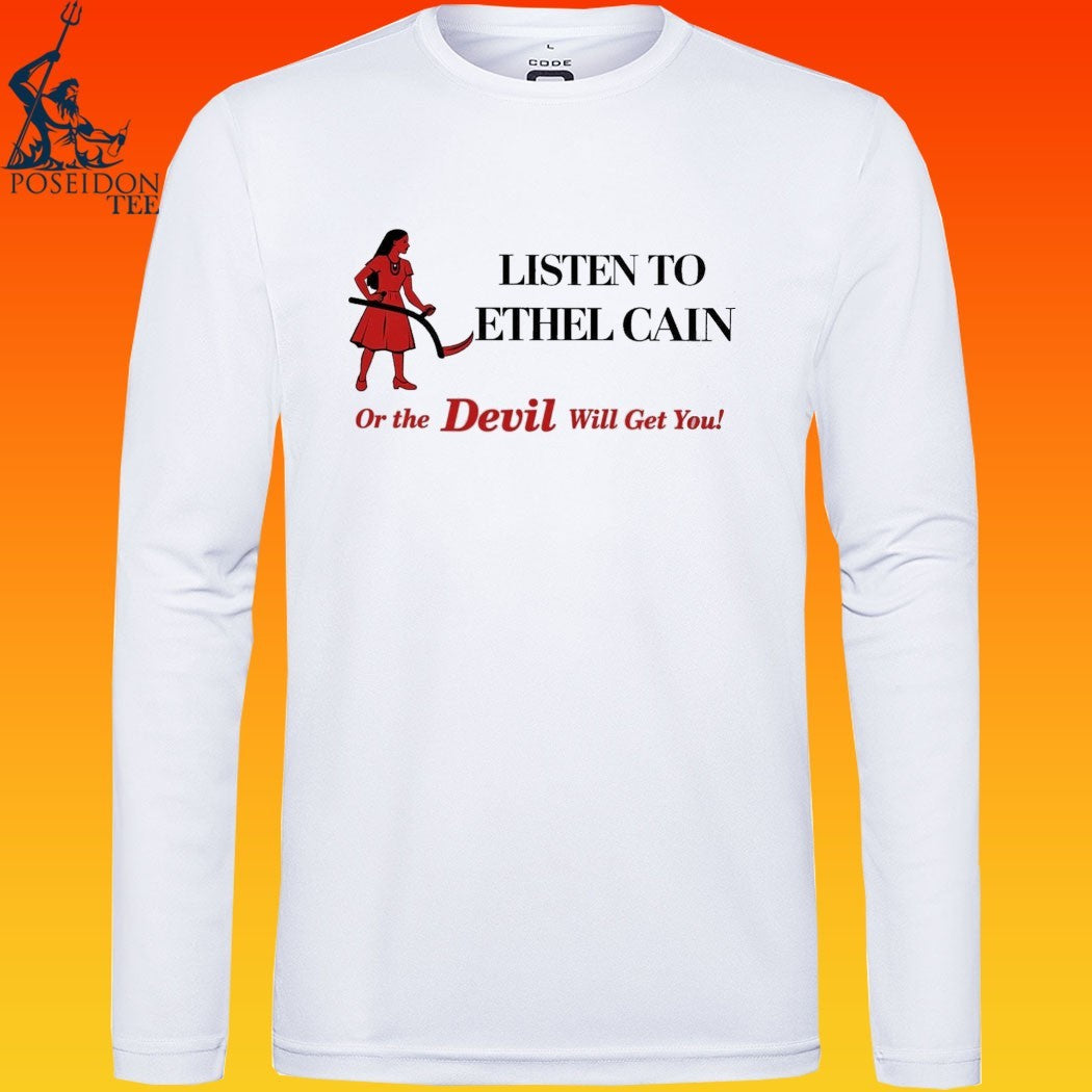 Listen To Ethel Cain Or The Devil Will Get You Coachella T-shirt