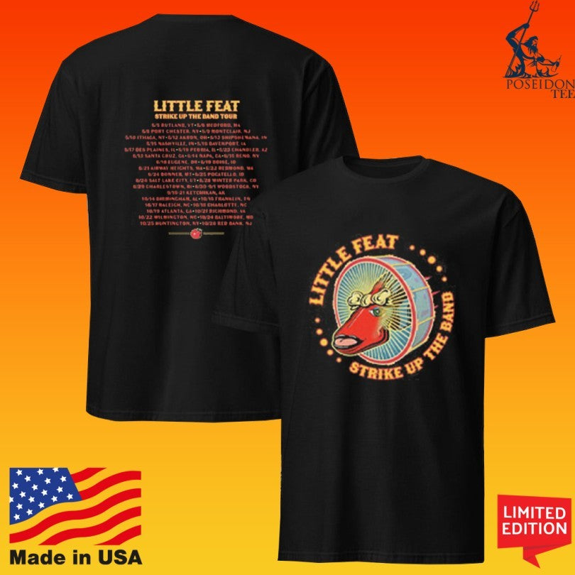 Little Feat Strike Up The Band Tour T-shirt