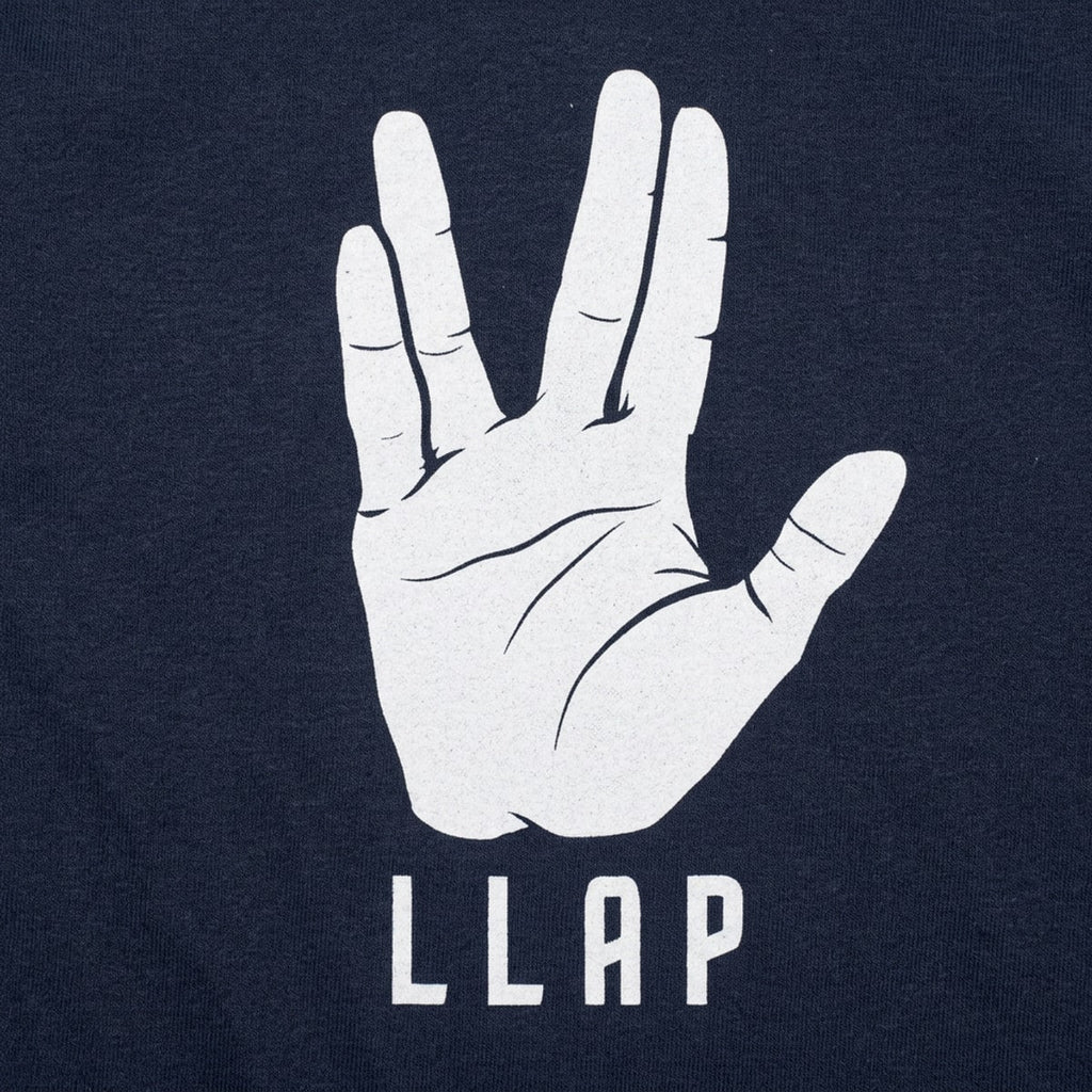 LLAP Live Long and Prosper Hand Salute