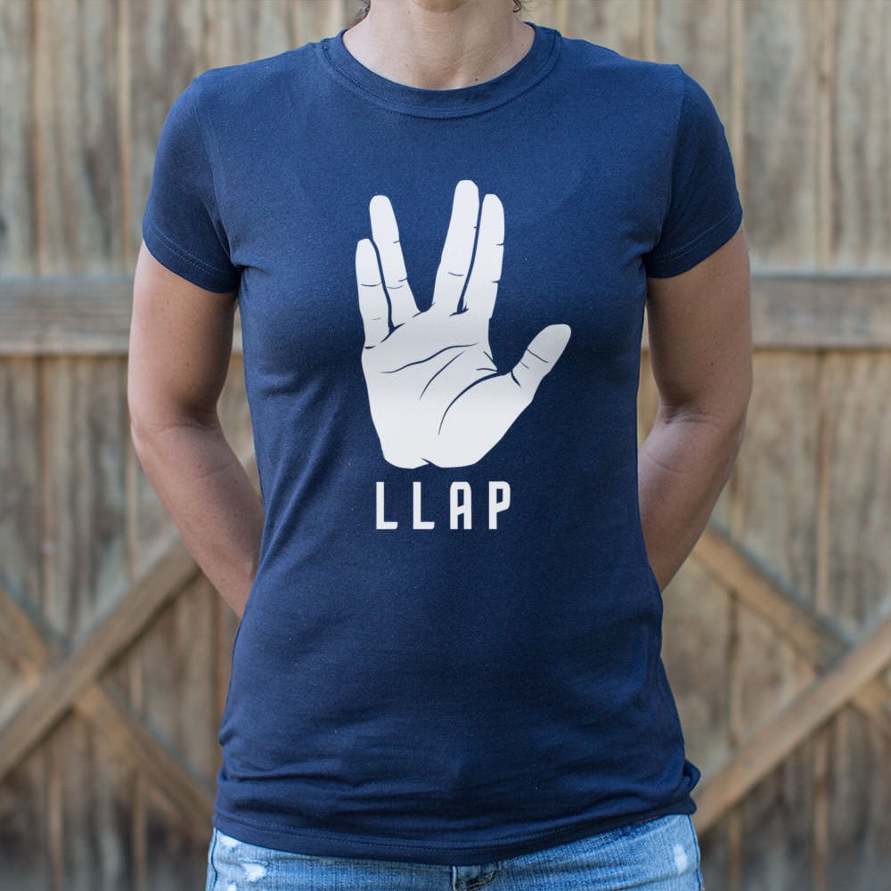 LLAP Live Long and Prosper Hand Salute