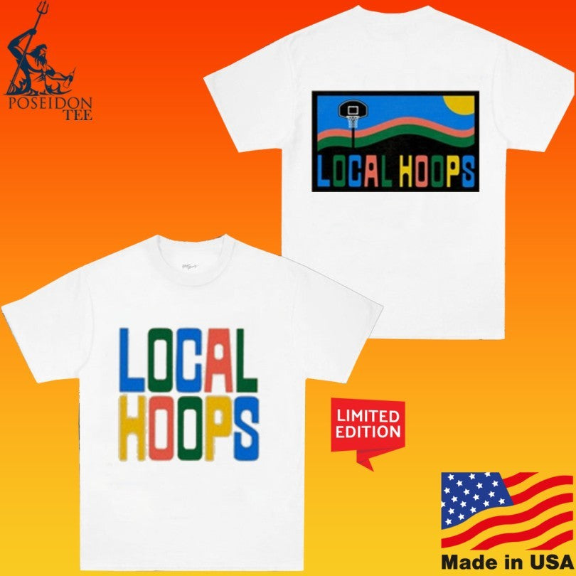 Local Hoops Summer Buckets Cream T-shirt