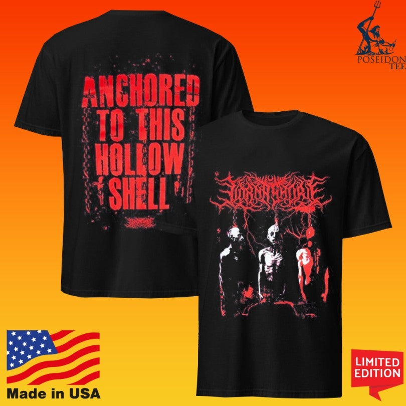 Lorna Shore Band Hanging Bodies Anchored To This Hollow Shell T-shirt
