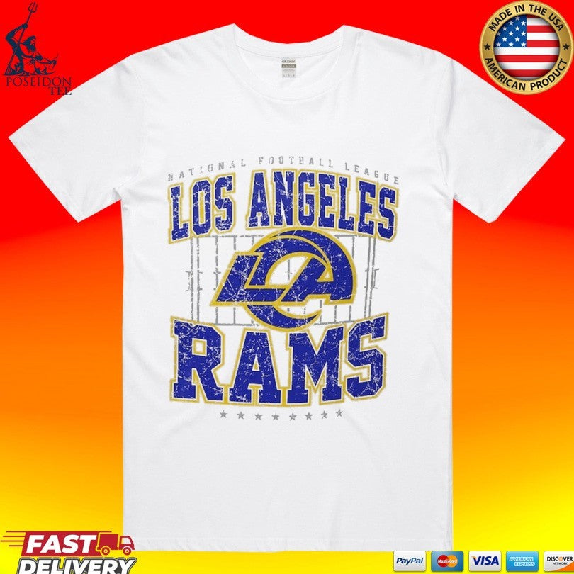 Los Angeles Rams Starter Distressed Field T-shirt