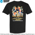 Lou Holtz 1937-2026 Notre Dame 1986-1996 Thank For The Memories Signature T-Shirt