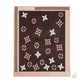 Designer brown blanket cashmere 496#