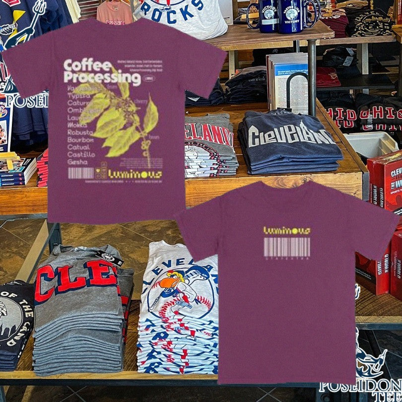Love Luminous Coffee Processing T-shirt