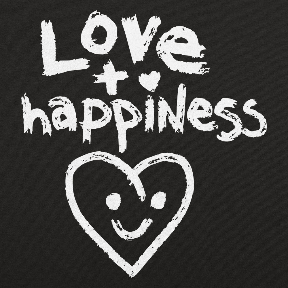 Love Plus Happiness Equals Smiling Heart