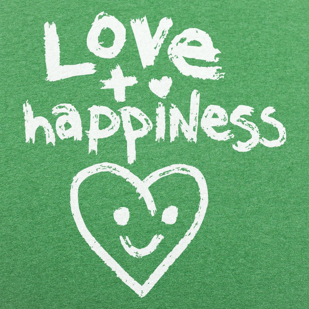 Love Plus Happiness Equals Smiling Heart