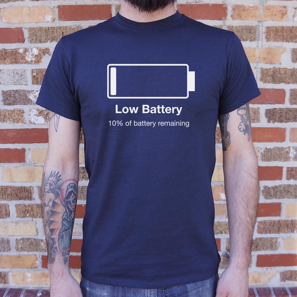 Low Battery Phone Icon Pun