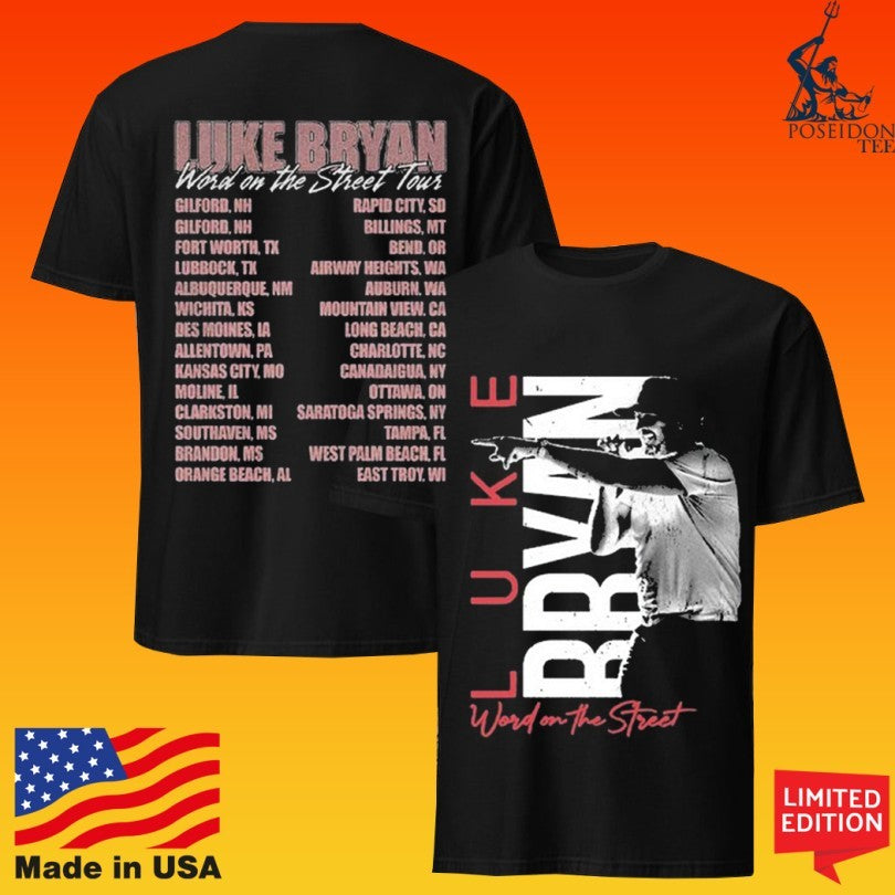 Luke Bryan Word On The Street T-shirt